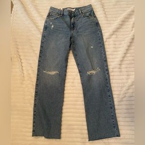 NWT Women’s Garage Denim 90’s Straight Jeans Size-5/27-Y2K